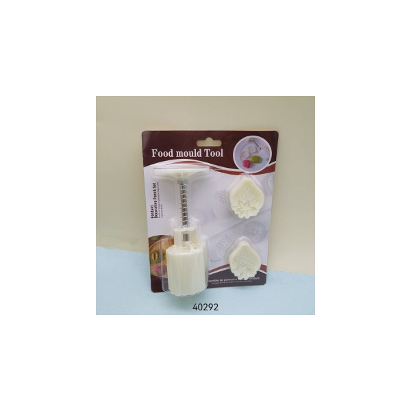 Plastic Moon Cake Mould Strawberry 2's