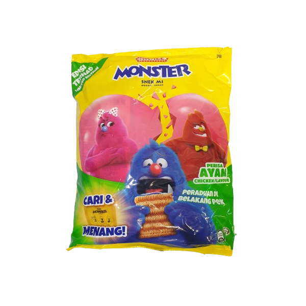 Monster Noodle Snack Chicken 10 x25g