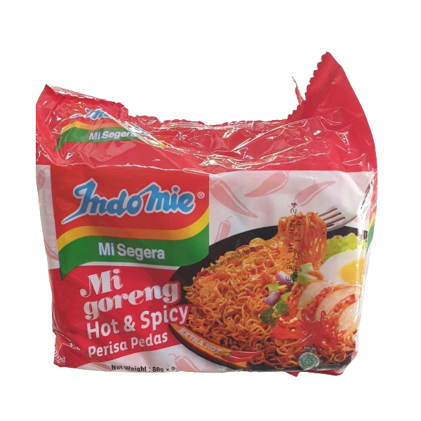 INDOMIE MI Hot and Spicy Special Fried  85G x 5's
