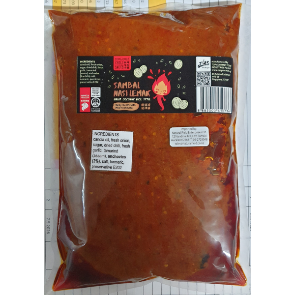 Nasi Lemak Chilli Sauce 1kg