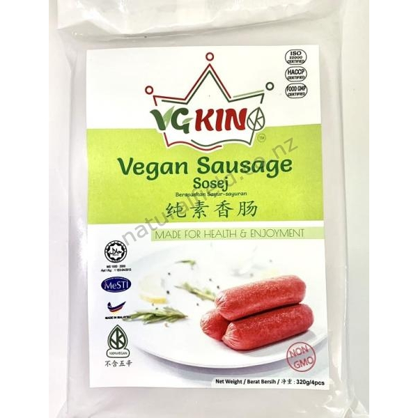 VK Vegan Sausage x 4's =320g (V)