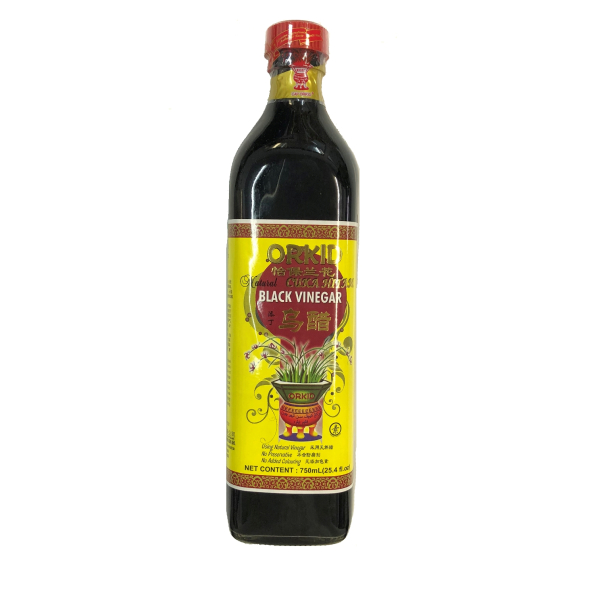 Orchid Black Vinegar 750ml (V)