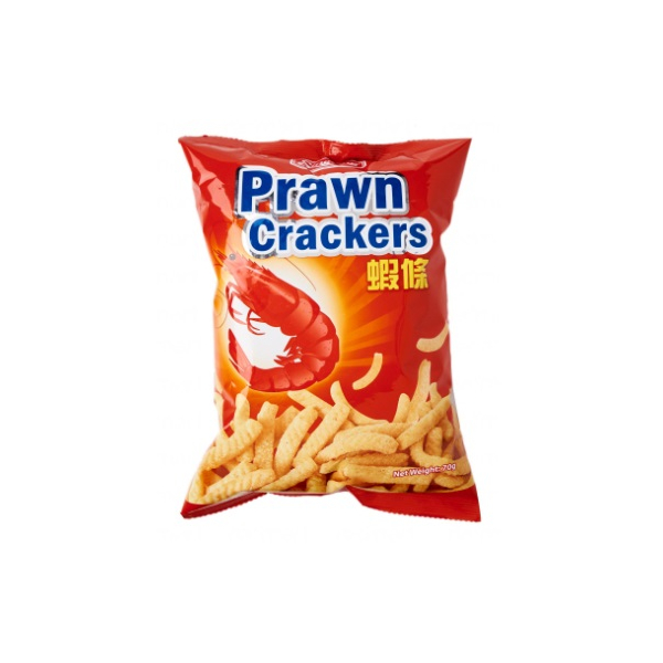 SING LONG PRAWN Flavour CRACKERS 70G  (10376 )