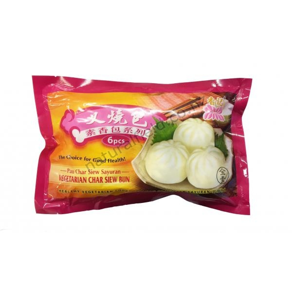 Vege Large BBQ Bun 450g/6 (V)