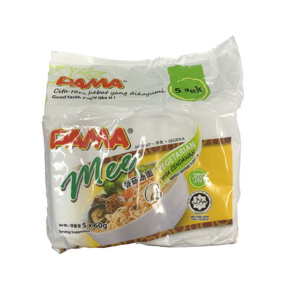 Pama Vegetarian Mushroom Noodle 60g x 5's (V)