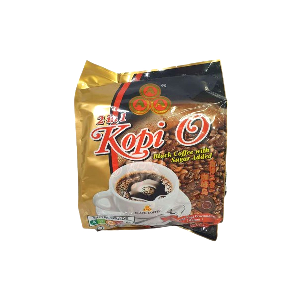 3A Nanyang 2in1 Kopi O (Sugar Added) 25gm x 20bag