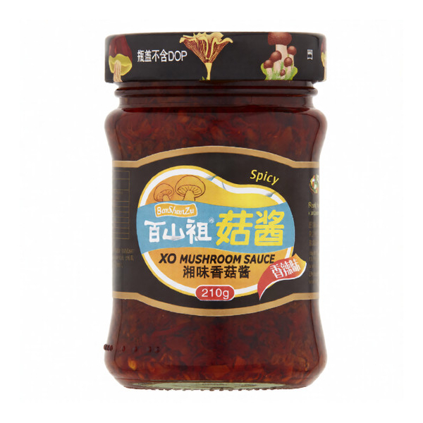 BSZ XO Spicy Mushroom Sauce 210G.(V)