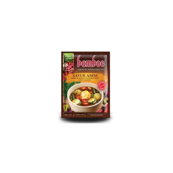 BAMBOE SAYUR ASEM SPICE MIX 60G