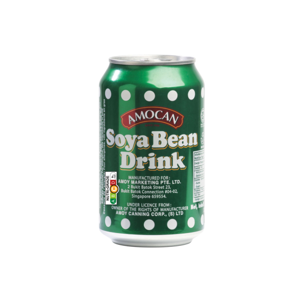 Amocan Canned Soya Bean Drink 300ml x 24 Cans