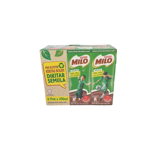 Milo Tetra Pack 200ml x 6pk