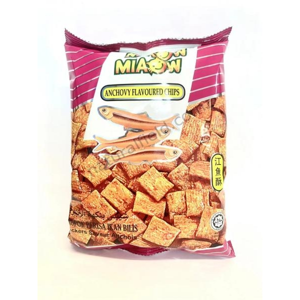 Miaow Anchovy Chips 80g