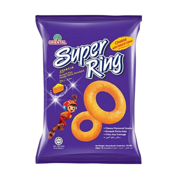 Oriental Super Cheese Ring 60gm 10pcs per bag