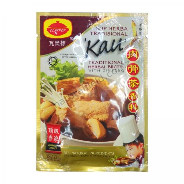 Claypot Bakutek Soup Kau 40g x12's