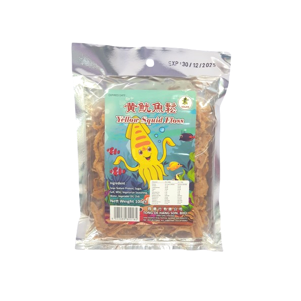 Tong De VegetarianYellow Squid  Floss 100g