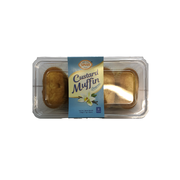 Custard Muffin Original ( Vanilla) 8's 220g (VA)