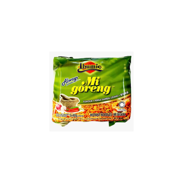 Ibumie Mi Goreng Sambal Udang 80g x 5s