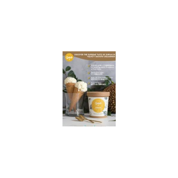 Mister Gelato Handcrafted Durian 500ml (VA)