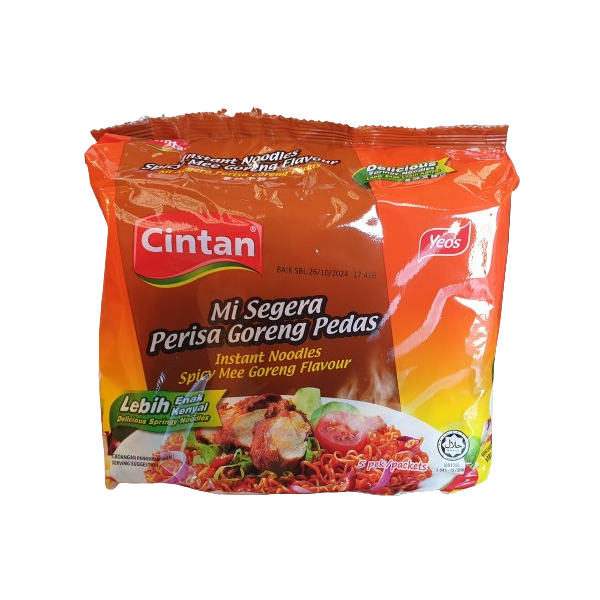 Cintan Instant Noodle Spicy Mee Goreong 5's x 75g