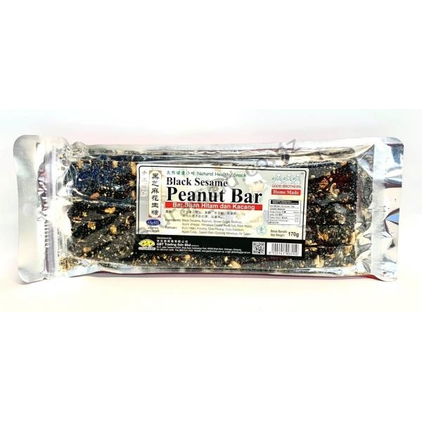 Black Sesame Peanut Bar 170g