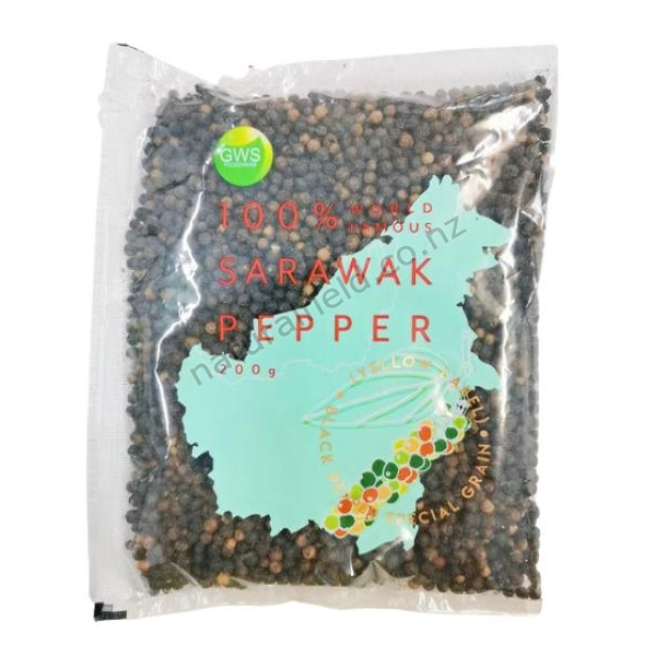 GreenWorld Black Pepper Grain Standard 200g (V)