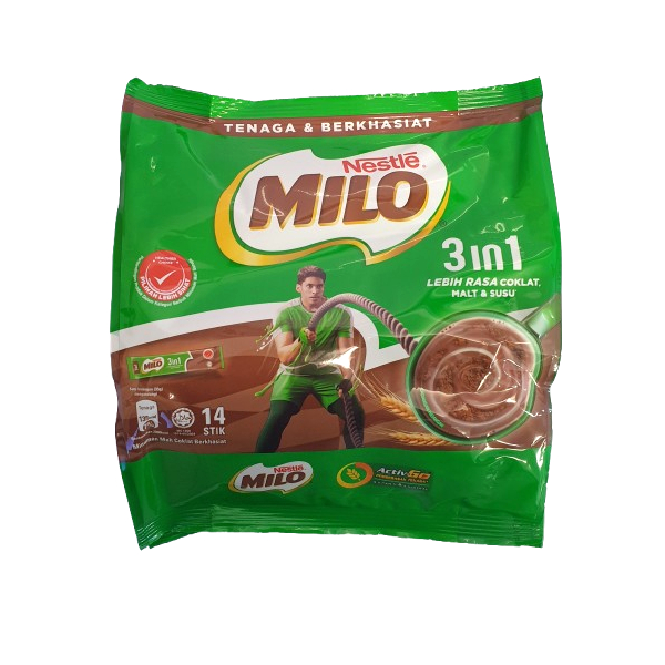 Milo Fuze 3in1 33g x 14's