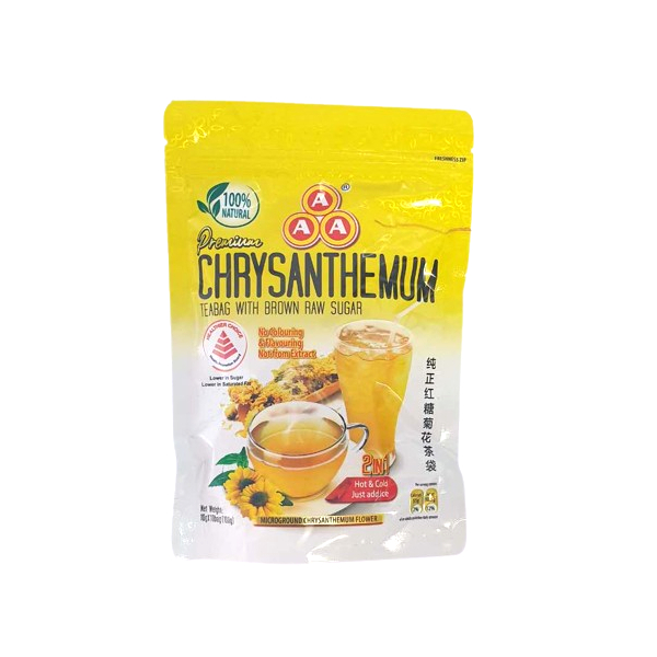 3A Chrysanthemum Tea Bag with Brown Sugar 10gm x 10bag