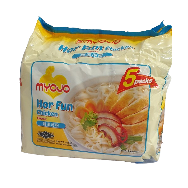 Myojo Ho Fun Chicken 55G x 5's