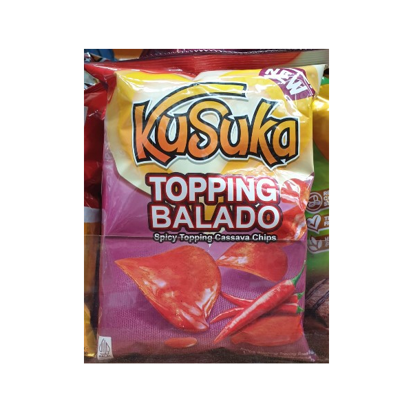 Kukusa Balado Topping Cassava Chips 60g