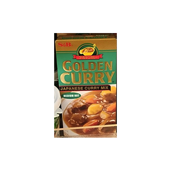 Golden Curry Medium Hot 92g (V)