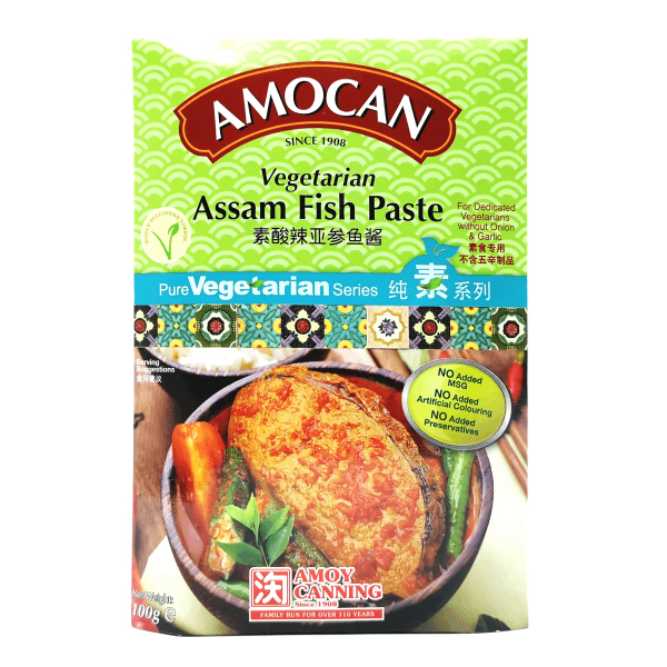 Vegetarian Assam Fish Flavour Paste 100g x 10's x 10box