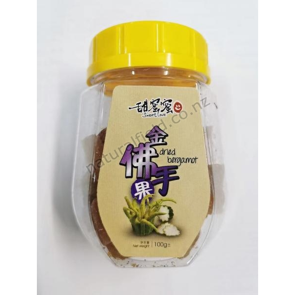 Dried Bargamot Buddha Palm 100g (V)