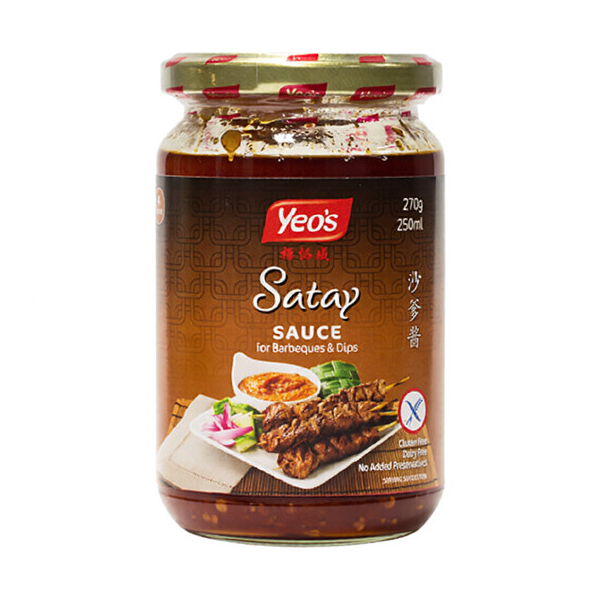 Yeos Satay Sauce 250ml  (V)