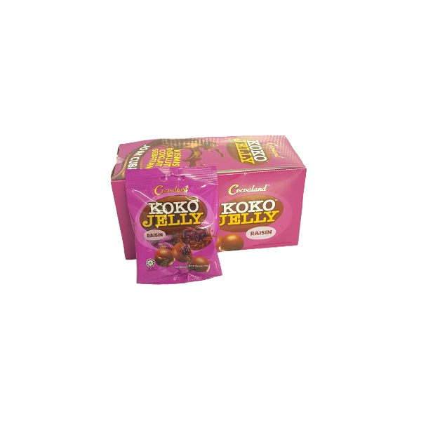 CCL KOKO JELLY RAISIN 35GX12X6