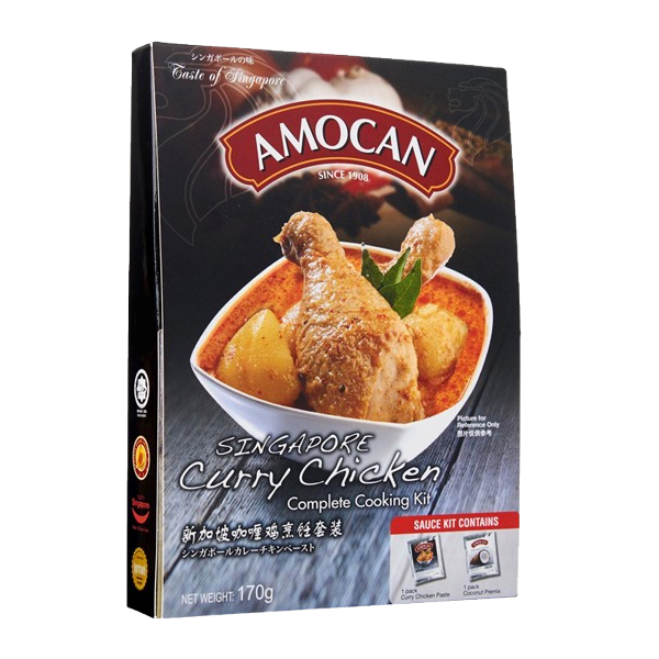 Singapore Curry Sauce Chicken  Flavour 170g x 12's x 6box