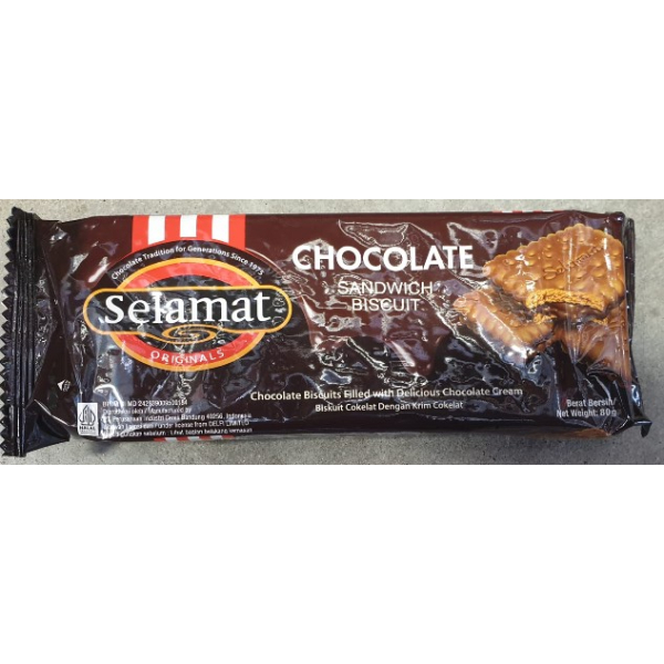 Selamat Choc Sandwich Biscuits 102g