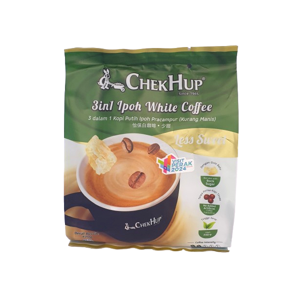 ChekHup 3 in 1 Less Sweet White Coffee