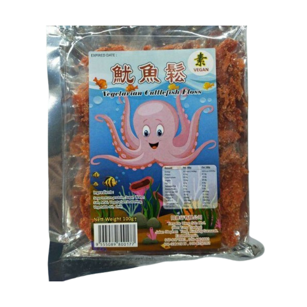 Tong De Vegetarian Cuttlefsh Floss 100g