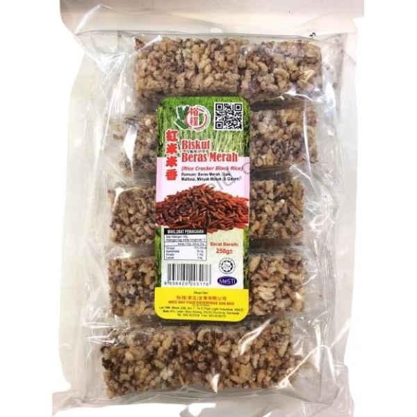 Wide Way Rice Cracker (Red Rice)250g(V)