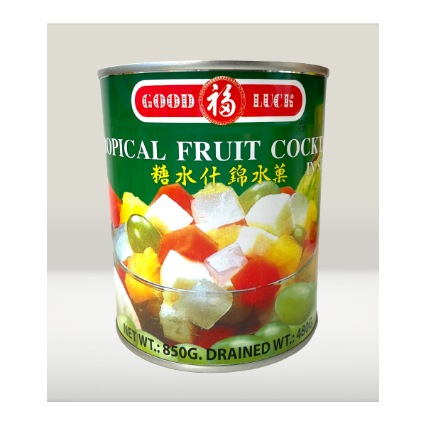 Good Luck Brand Tropical Fruit Cocktail 850g