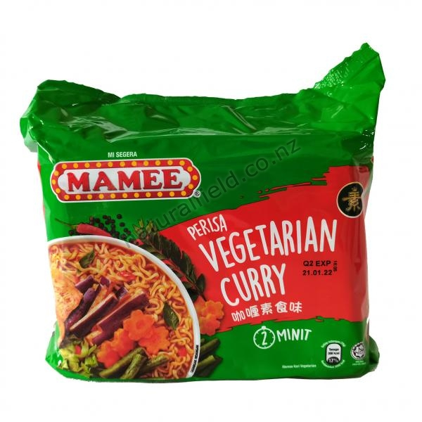 Mamee Vegetarian Curry 5's x 78g (V)