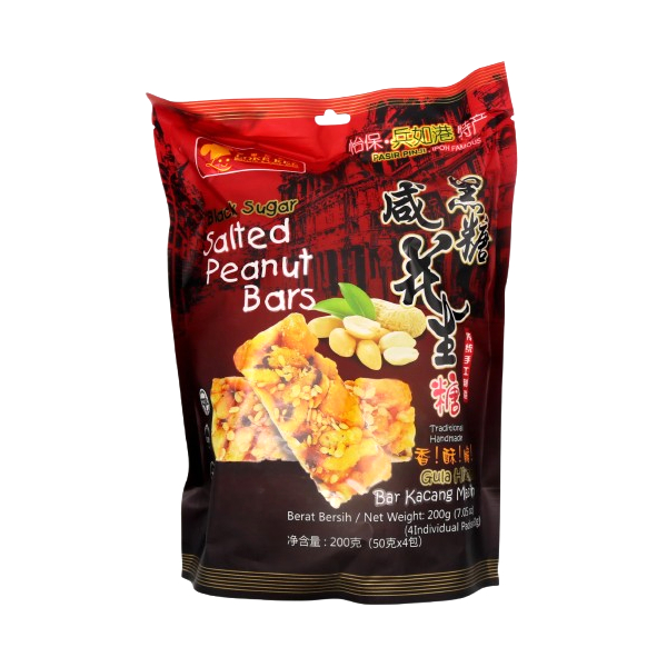 Black sugar salted Peanut bar 200g