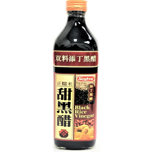 Sl Black Vinegar Sweet 750ml (V)