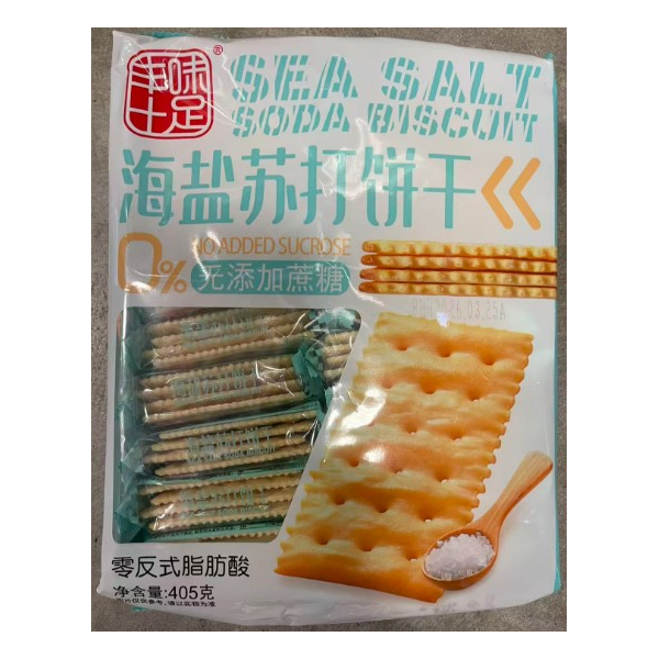 FWSZ SEA SALT SODA BISCUIT 405G