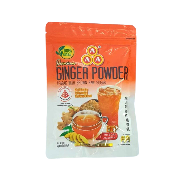 3A Ginger Powder Tea Bag with Brown Sugar 10gm x 10bag