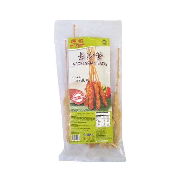 Su Tung Vegetarian Satay  (140g）10pcs 蘇東素沙爹 Vege