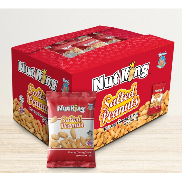 Nut King Salted Peanut 12gx36packs