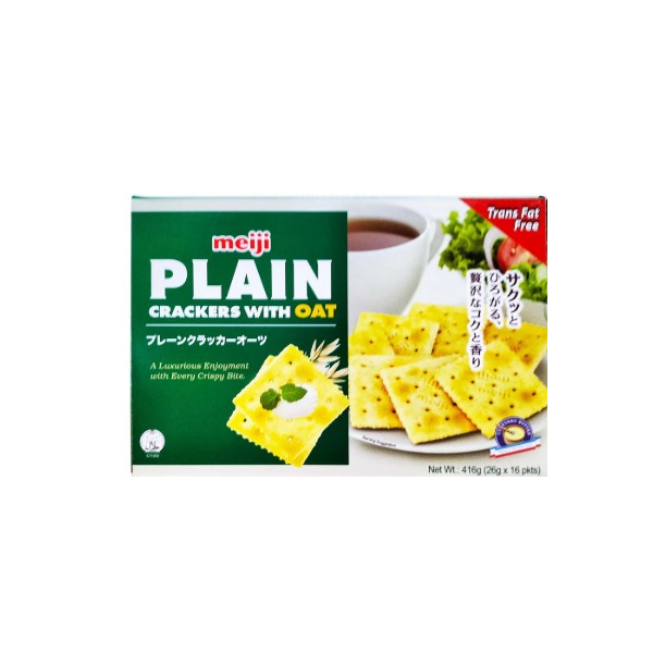 Meiji Crackers Oat 104g x 5Box