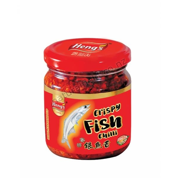 Heng's Crispy Fish Chilli Sauce 180g