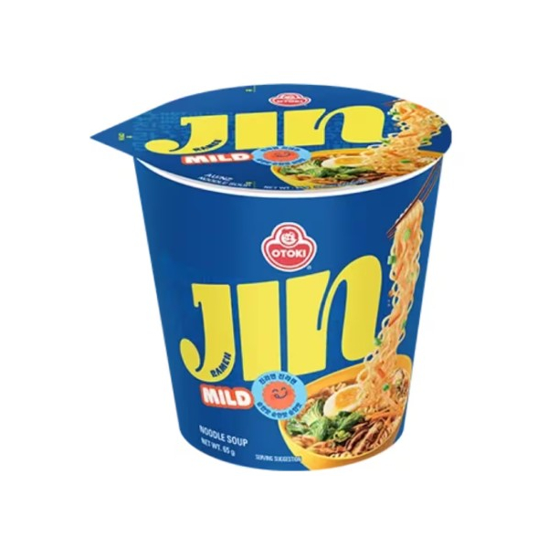 Jin Ramen Cup Noodles -Mild 65g (V)