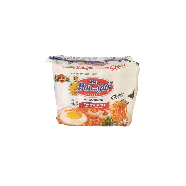 Ibumie Baagus Mi Goreng Asli 70g x 5's
